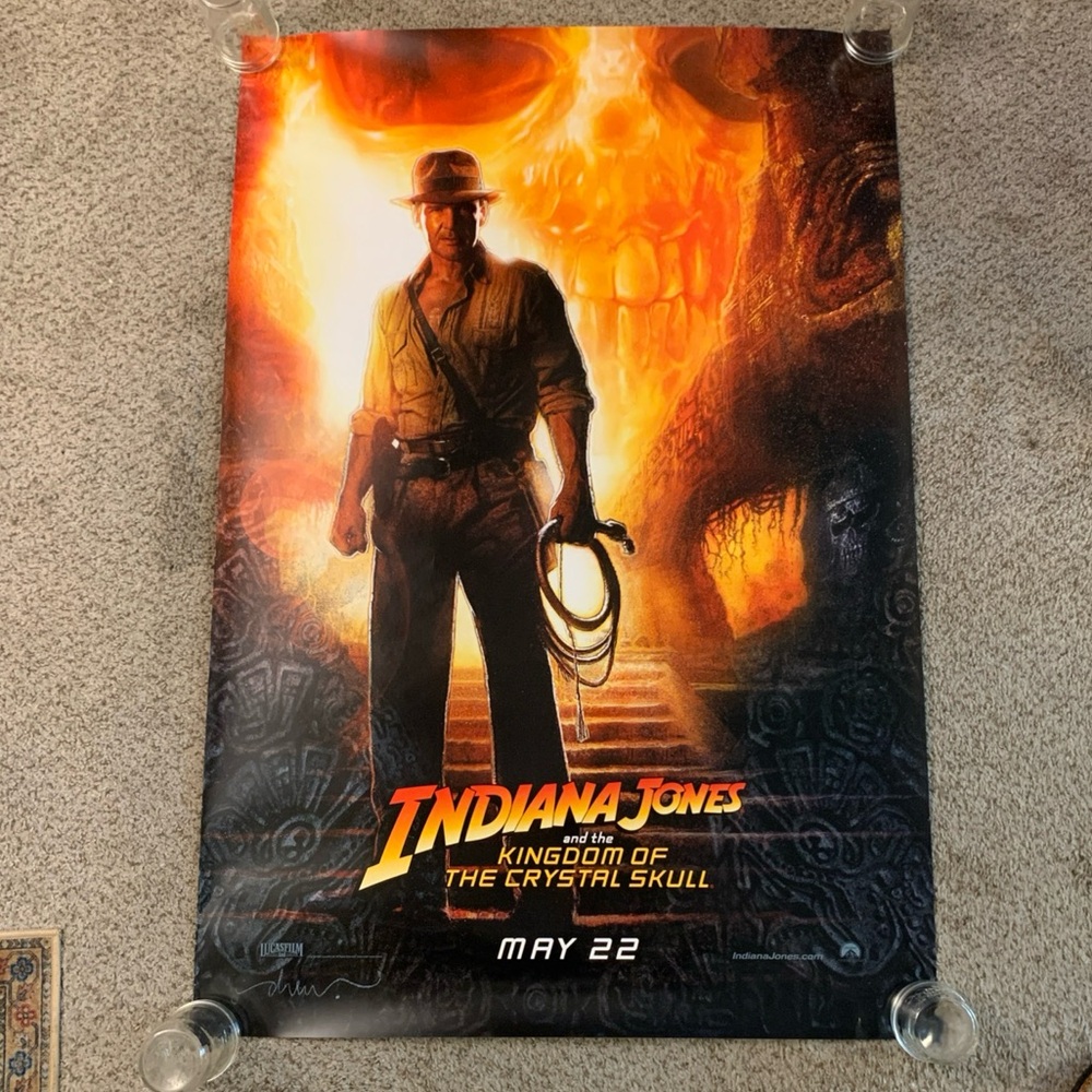 Indiana Jones Movie Poster